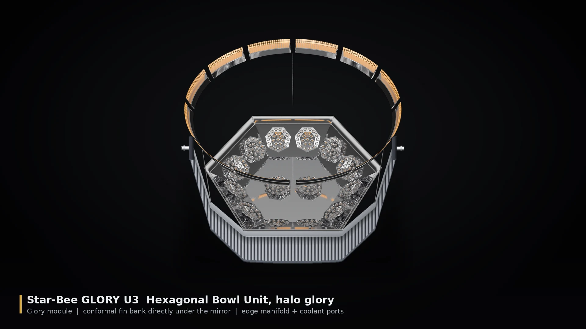 Star Honeycomb + Star Halo — with radiator