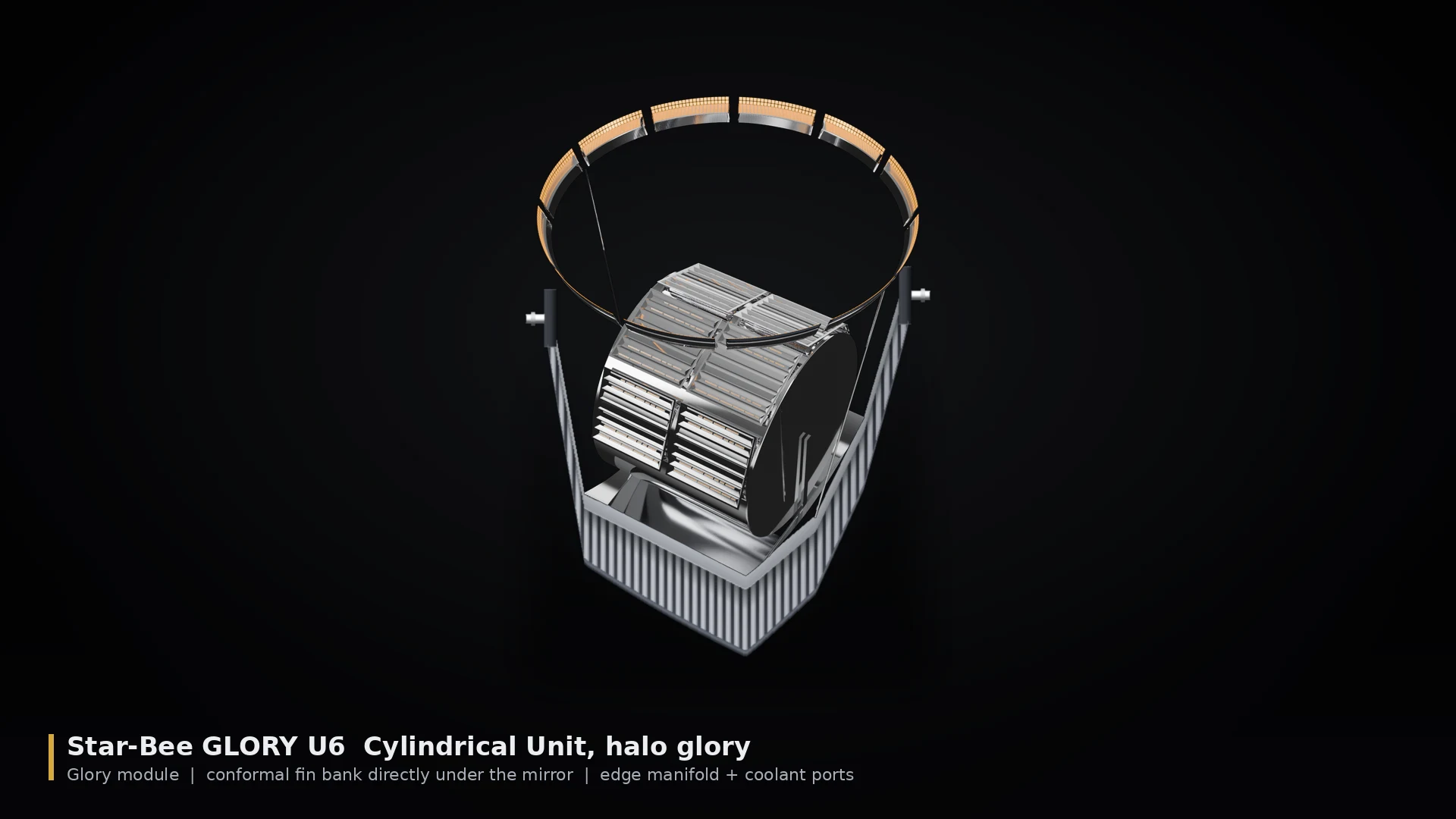 Star Drum + Star Halo — with radiator