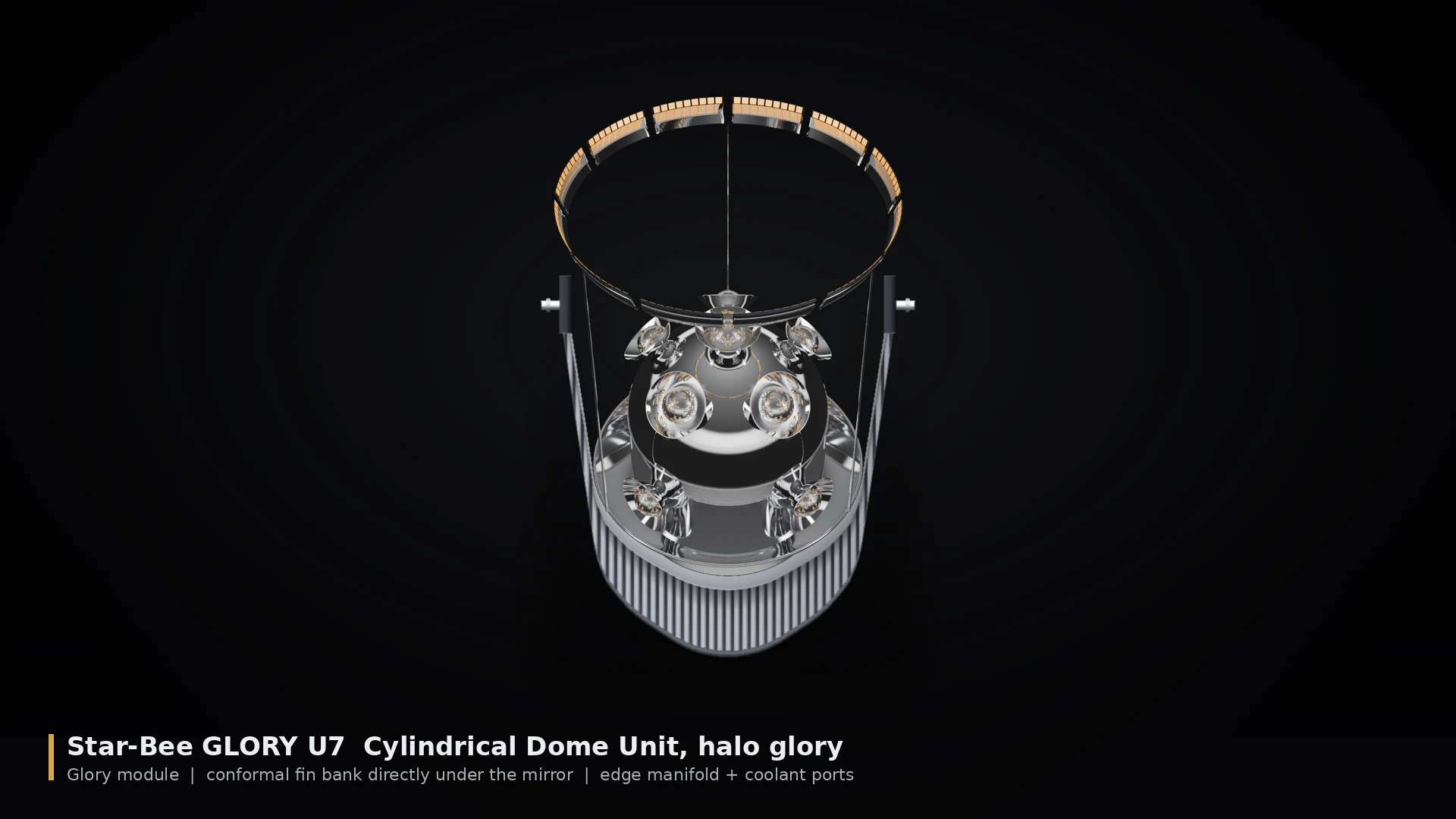 Star Lantern + Star Halo — with radiator