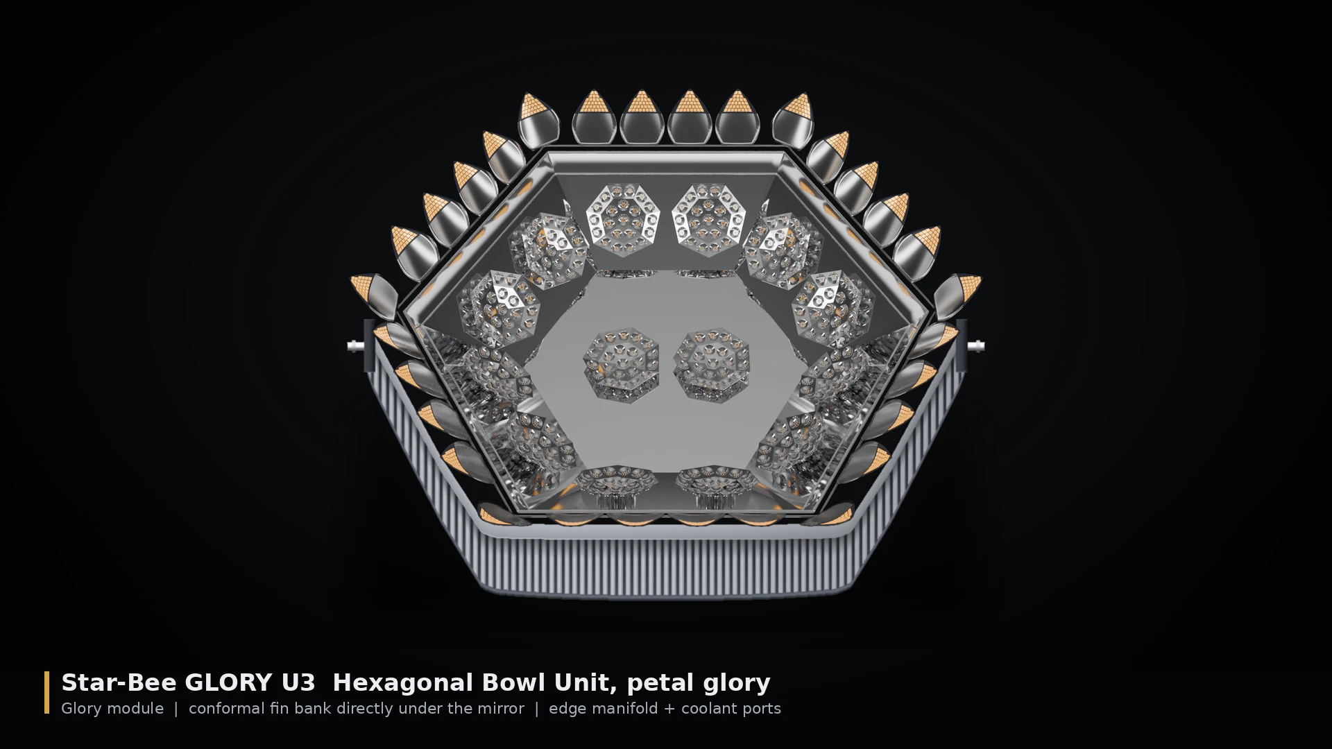 Star Honeycomb + Star Crown — with radiator