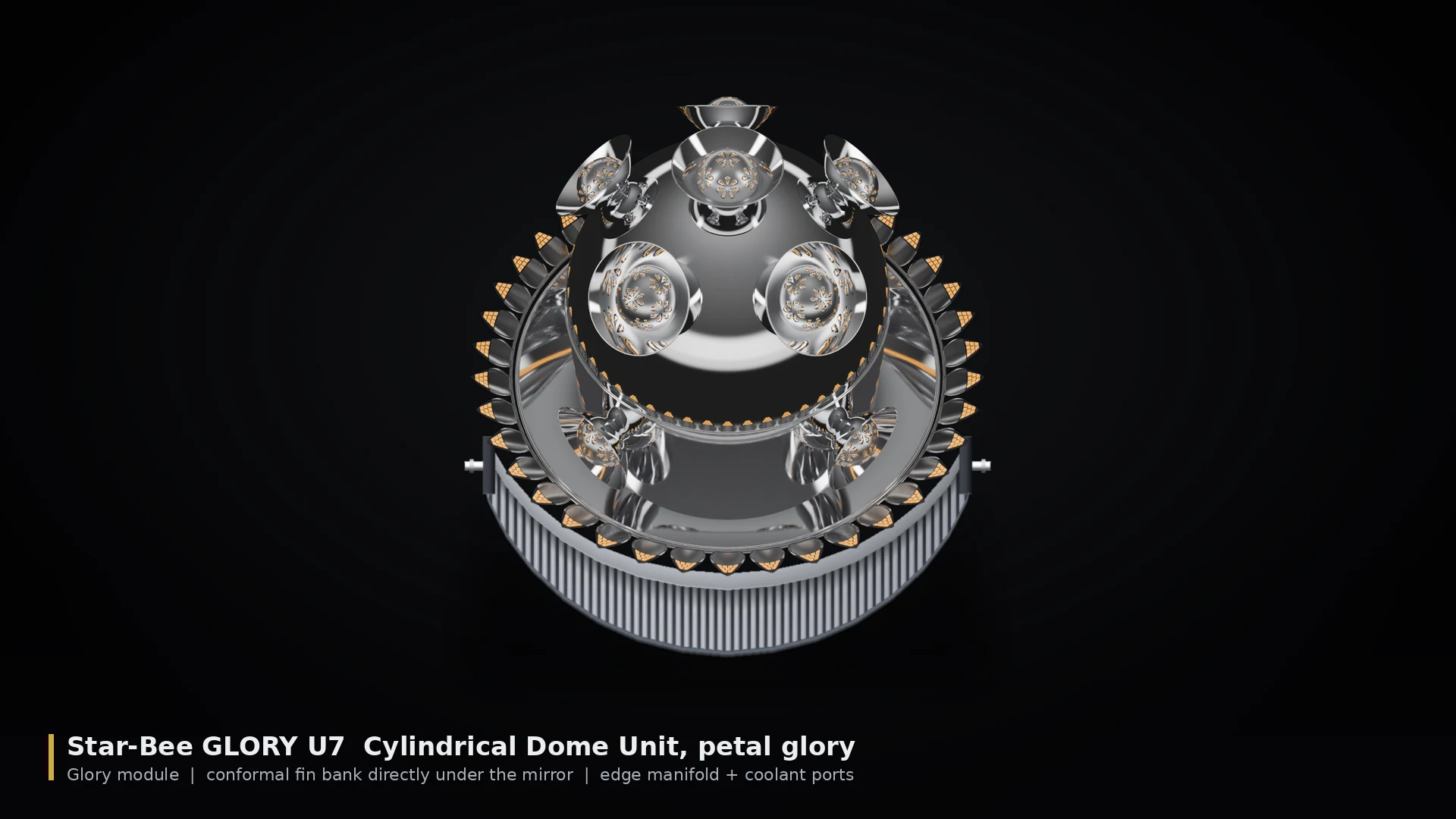 Star Lantern + Star Crown — with radiator