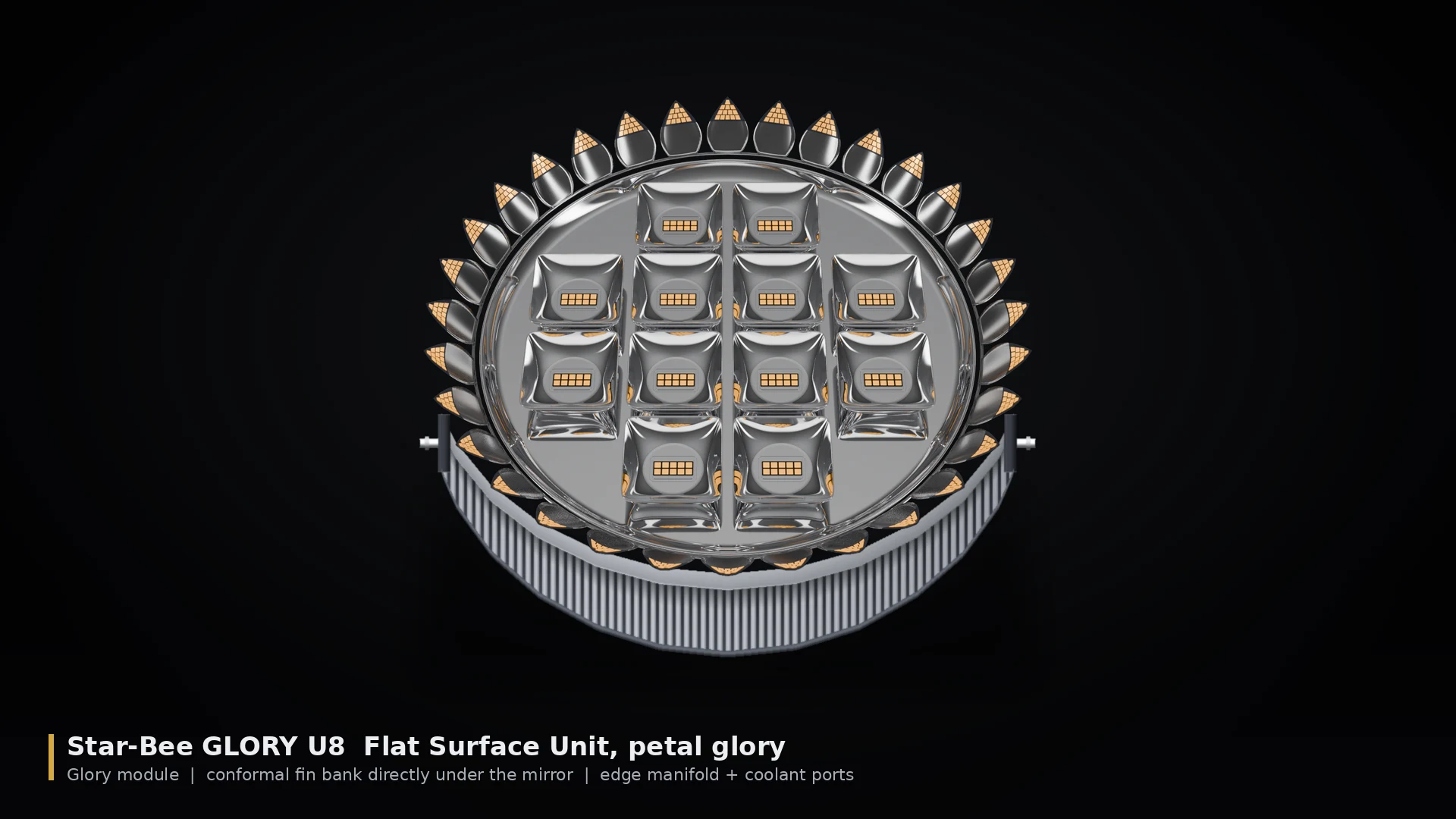 Star Field + Star Crown — with radiator