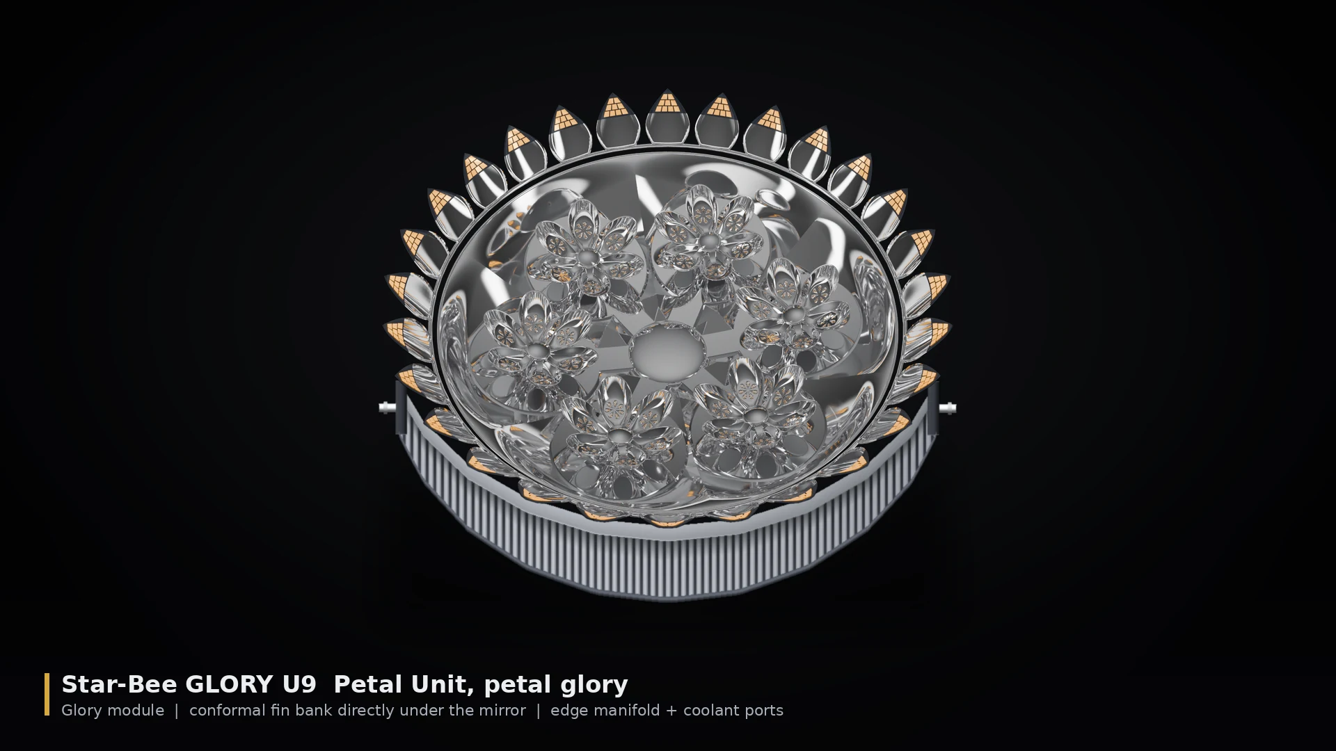 Star Flower + Star Crown — with radiator