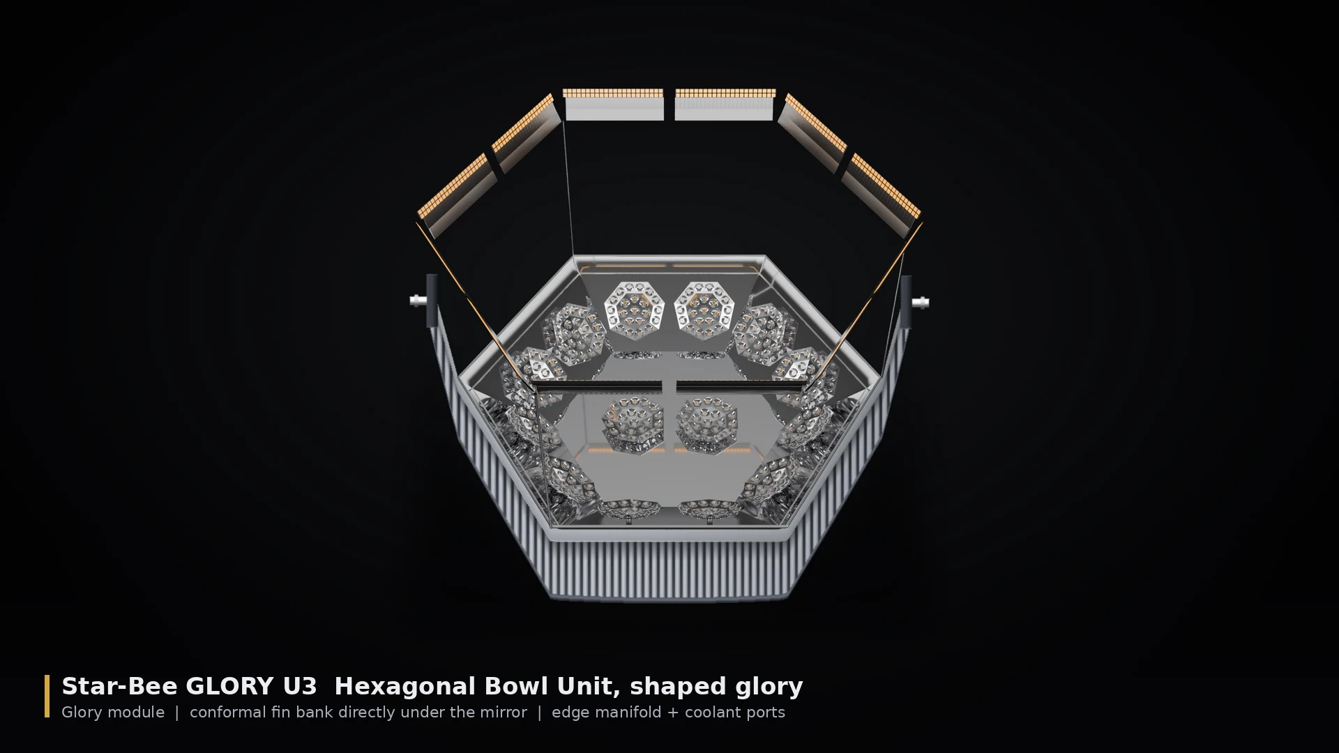 Star Honeycomb + Star Frame — with radiator