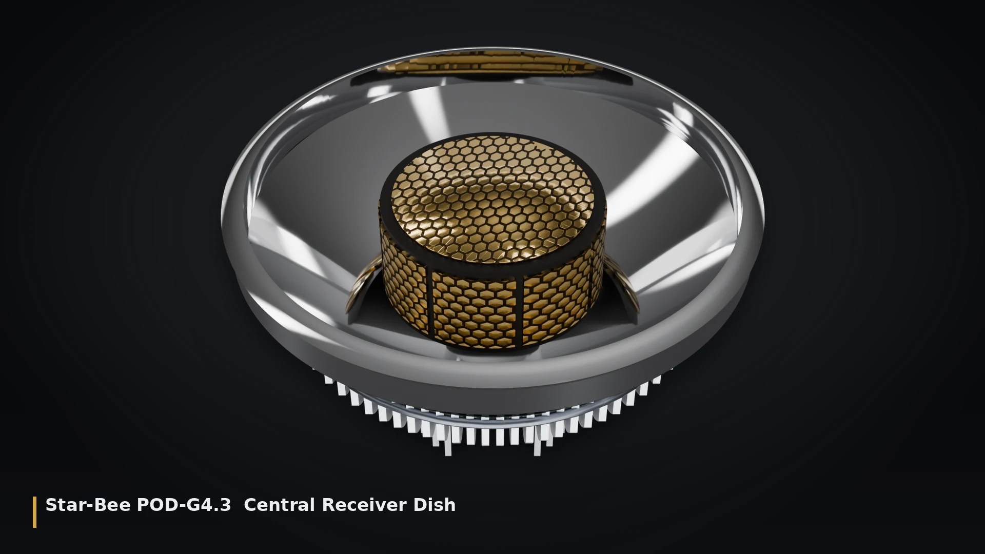 Star Dish Beacon — with radiator