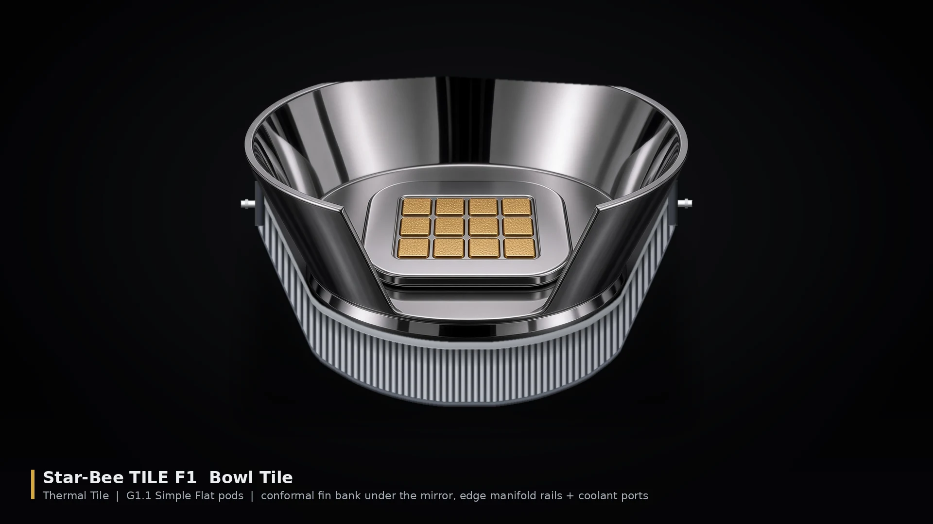 Star Bowl — with radiator