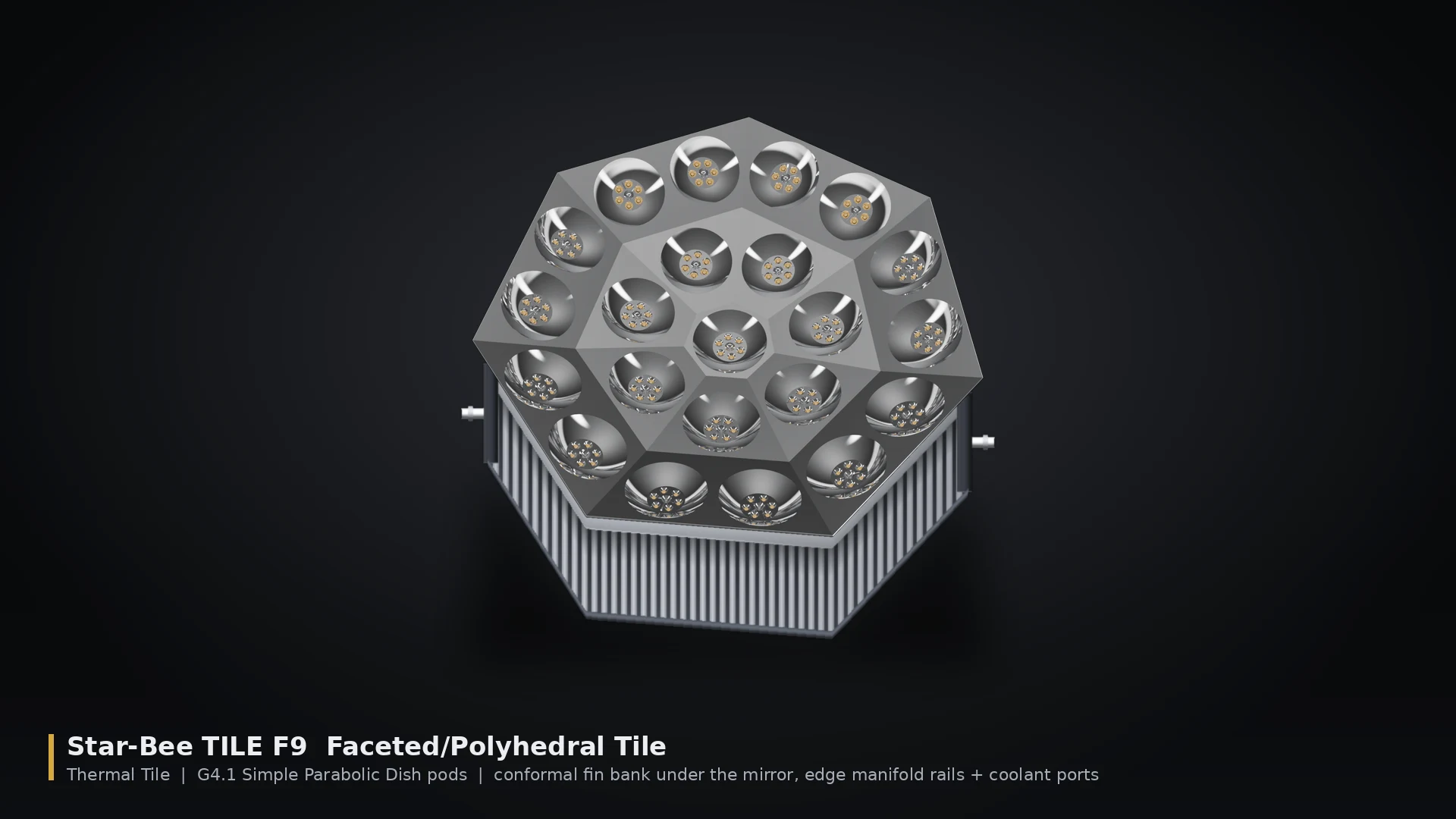 Star Crystal — with radiator