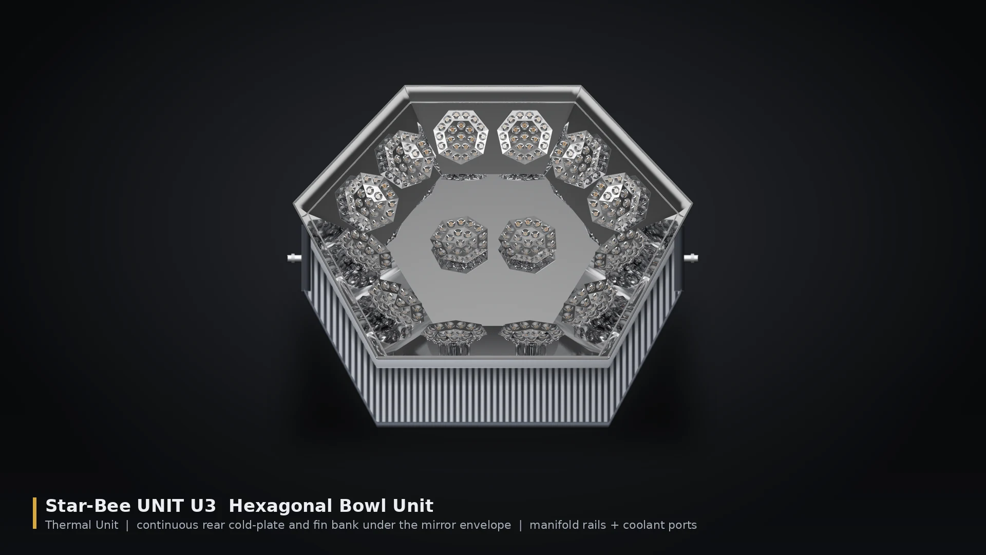 Star Honeycomb — with radiator