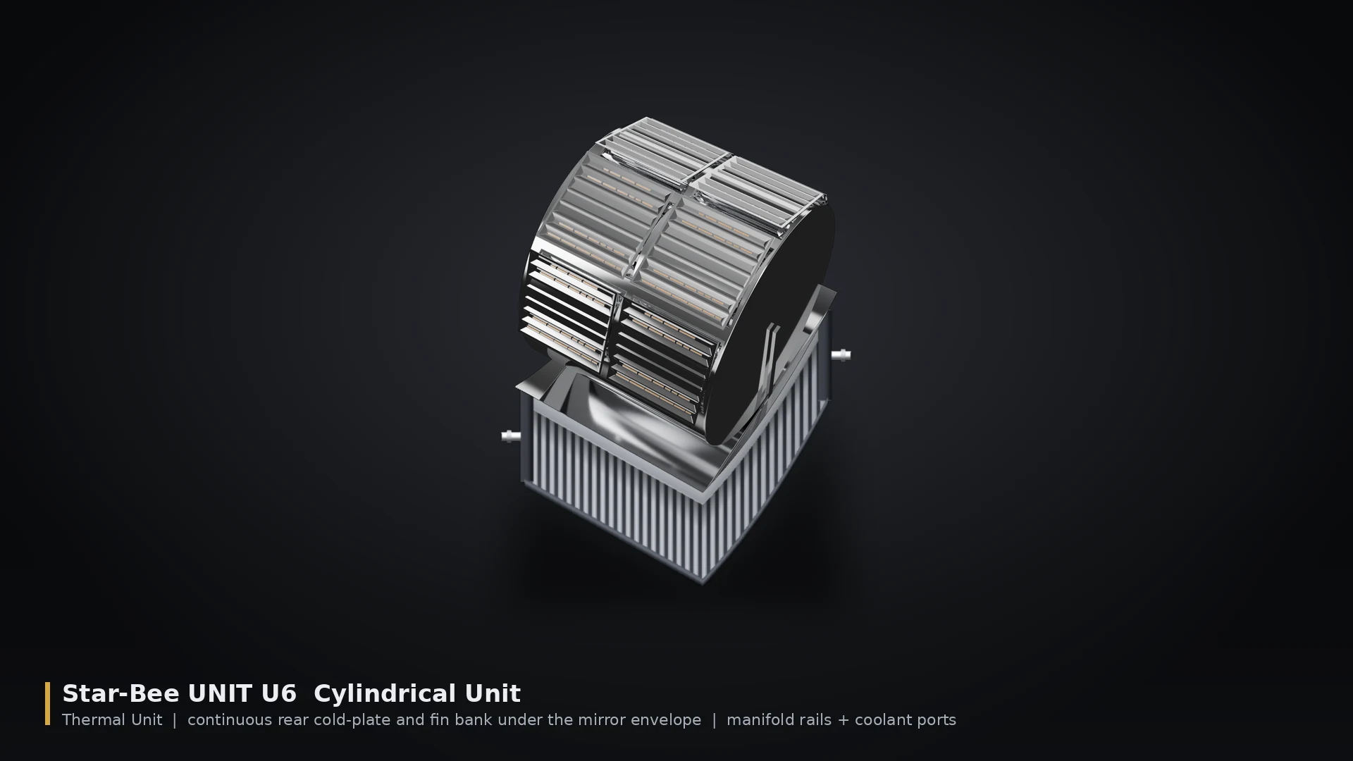 Star Drum — with radiator