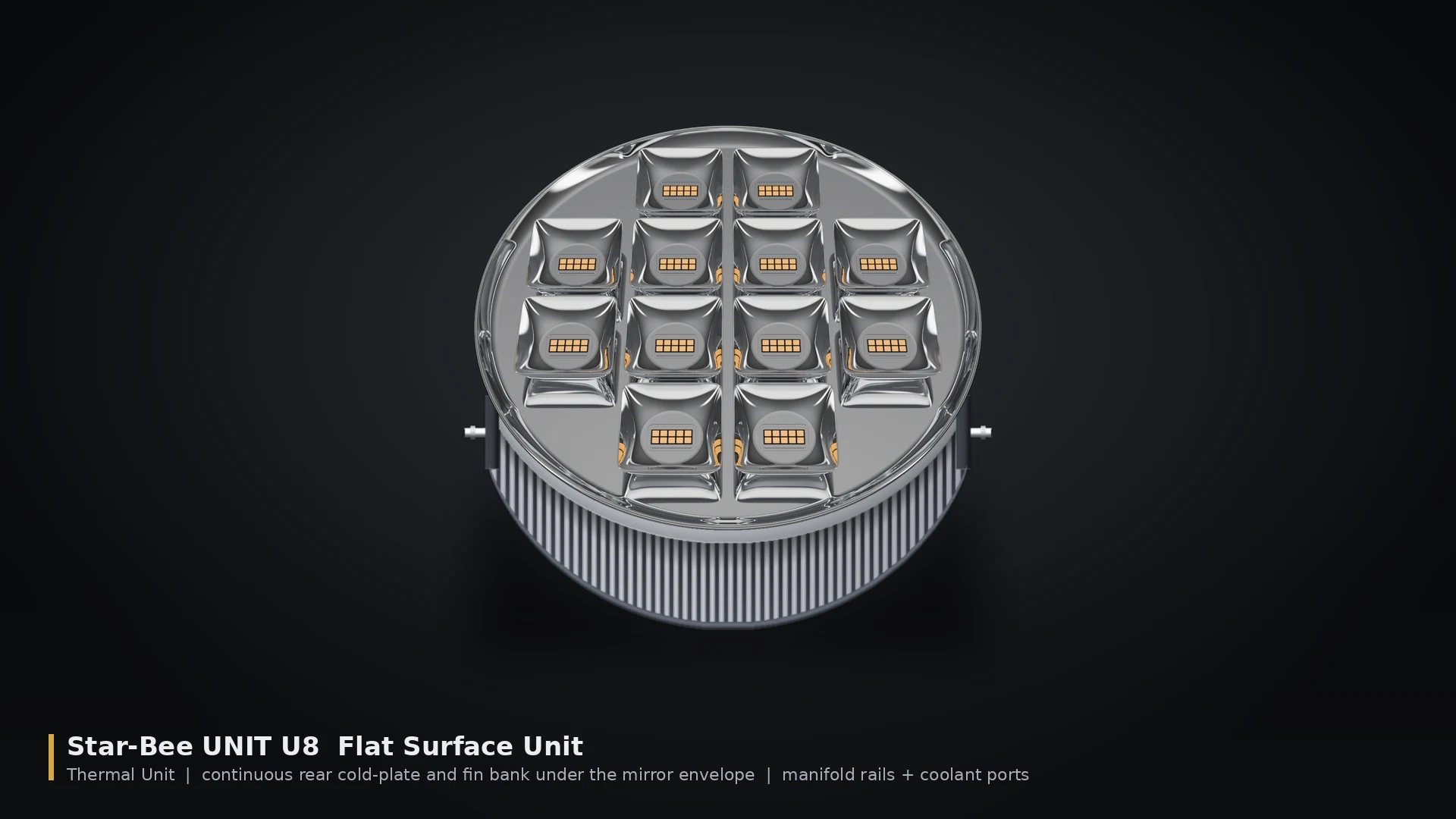 Star Field — with radiator